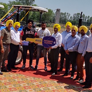 New Holland Customer Event at M/s Kailash Autoworld in Jalandhar