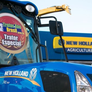 New Holland vence prêmio 'Trator do Ano' na Agrishow