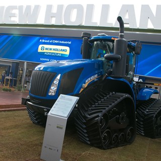 Maior trator fabricado pela New Holland, o T9 é destaque da marca nesta Agrishow 2019