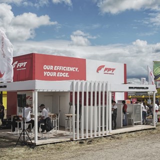 Estande FPT Industrial na Expoagro 2019