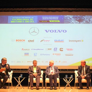 Marco Rangel mediou o painel Tecnologia Diesel com foco no Euro VI
