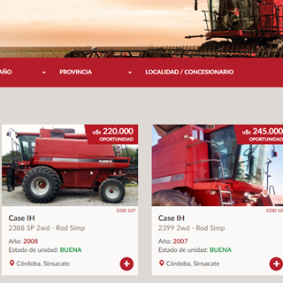 Case IH implementa plan de usados