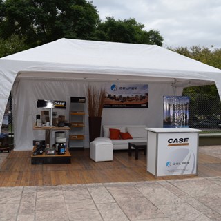 La maquinaria vial Case cautivó en Expo Conexa
