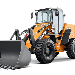 CNH CASE CARREGADEIRA-W20F FRONTAL CABINE ESQUERDA SAIDA