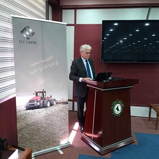 Case IH attending the Corporate Farming Conference at the Ministry of Agricultural Supplies in Iraq