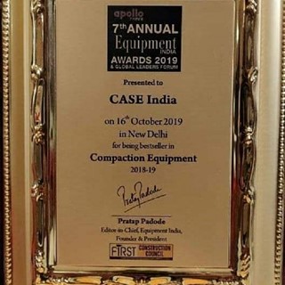 Compaction Equipment India award
