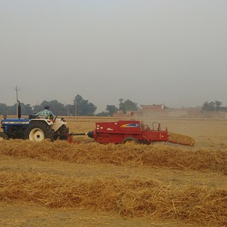 New Holland Agriculture  solutions to combat the practice of burning crop-residue and stubble