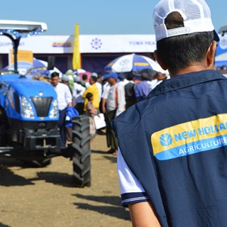 New Holland at Agritechnica Asia Live exhibition in Myanmar