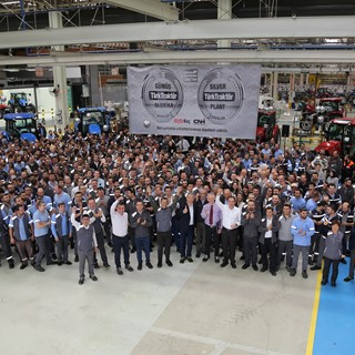 CNH Industrial's joint-venture TürkTraktör manufacturing facility in Erenler, Turkey has been certified WCM Silver
