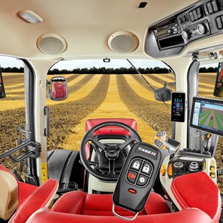 The cab of the Magnum AFS Connect