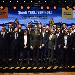 TürkTraktör management together with CNH Industrial and Koç Group representaties