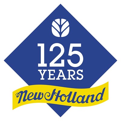 New Holland 125th anniversary logo