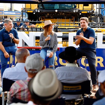 Con la participación estelar de Soledad Pastorutti, New Holland Agriculture brilló durante el primer día de Expoagro