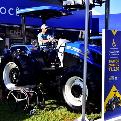 New Holland leva à Expodireto conceito de trator acessível