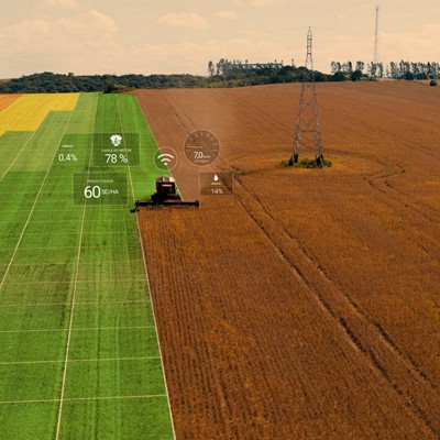 Case IH’s AFS precision farming technology enables real time data capture and analysis