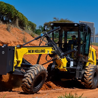 New Holland Construction aporta maquinaria para el interior de Buenos Aires