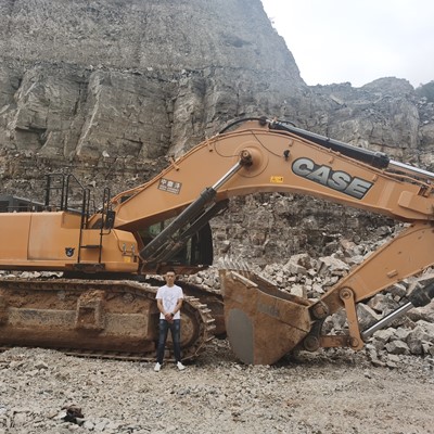 但做勤者，莫问前程, 访凯斯工程机械采石场用户曹润