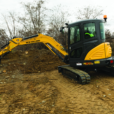 La miniexcavadora New Holland Construction E37C llegó al mercado argentino