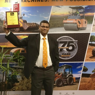 CASE India awarded as the ‘Best Seller in Compaction Equipment’ for the eighth consecutive year