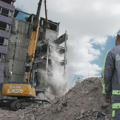 Unique CASE demolition projects in Russia