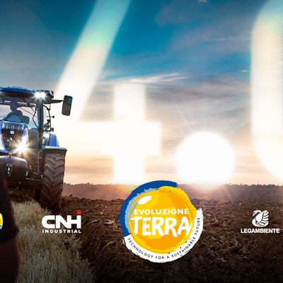 CNH Industrial and New Holland are working with Legambiente to lauch the new 'Evoluzione Terra' initiative