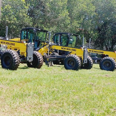 Governo do Mato Grosso do Sul adquire 55 motoniveladoras New Holland Construction