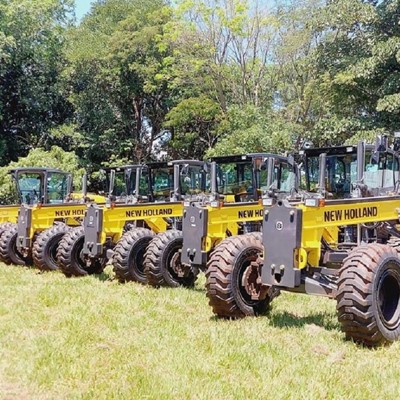 Governo do Mato Grosso do Sul adquire 55 motoniveladoras New Holland Construction