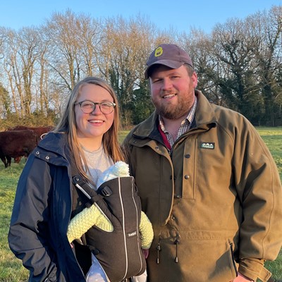 Isobel and James Wright winner of the Up to Speed scheme 2021