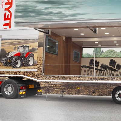 STEYR_Demo Truck_trailer inside