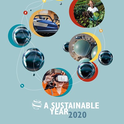 CNH Industrial's A Sustainable Year 2020 publication