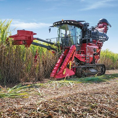 Colhedora de cana da Case IH é a mais lembrada pelo produtor, segundo pesquisa