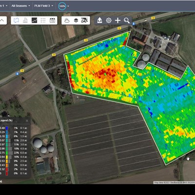 New Holland NutriSense nutrient analysis technology helps farmers make informed decisions