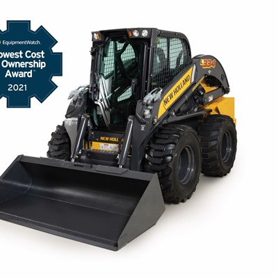 New Holland skid steer wins Lowest Cost of Ownership award