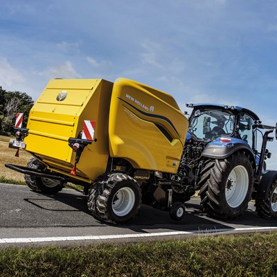 New Holland launches new Roll-Bar 125 fixed chamber round baler