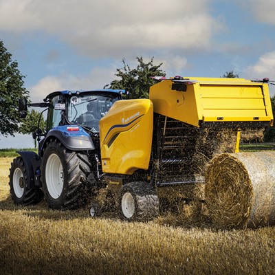 New Holland launches new Roll-Bar 125 fixed chamber round baler