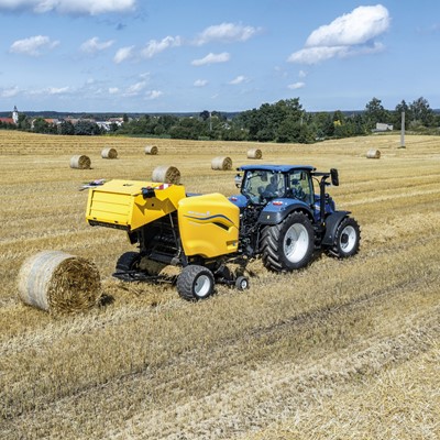 New Holland launches new Roll-Bar 125 fixed chamber round baler