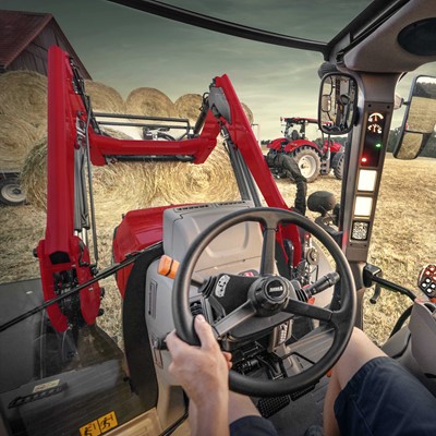 Case IH L Loaders inside Cab