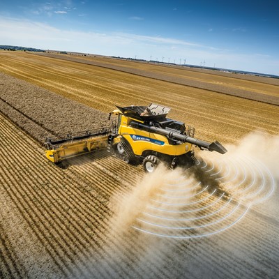 New Holland’s new combine residue automation system uses 2D radars
