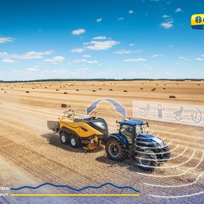 New Holland wins Agritechnica 2022 Silver Medal for Baler Automation System