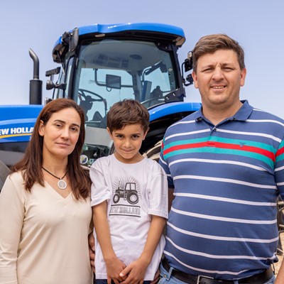 Tres generaciones unidas por la pasión por el campo