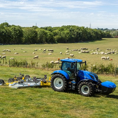 New Holland lança no Show Rural Coopavel primeiro trator movido a biometano do mundo