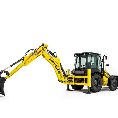 New Holland raises the bar on performance and comfort with the new D Series Backhoe Loader