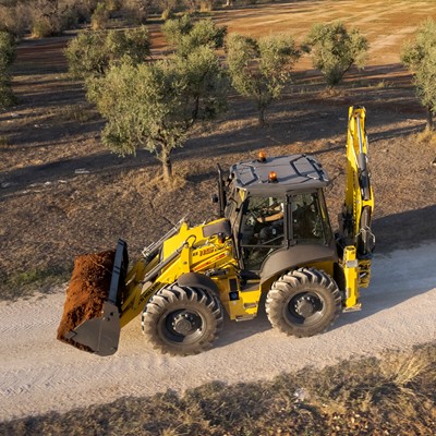 New Holland raises the bar on performance and comfort with the new D Series Backhoe Loade