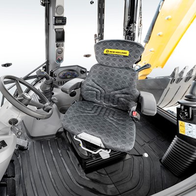 New Holland raises the bar on performance and comfort with the new D Series Backhoe Loader