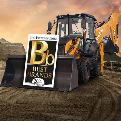 CASE Construction Equipment named Best Brands 2021 in India_Image 01