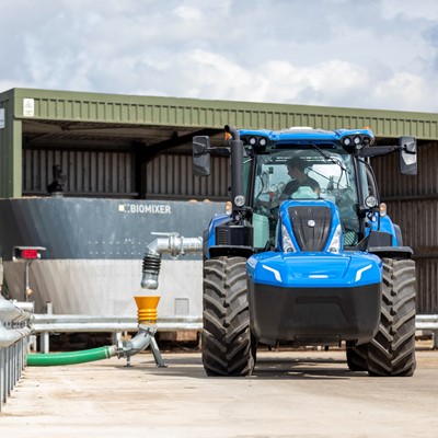 New Holland leva à Expodireto Cotrijal o primeiro trator movido a biometano do mundo