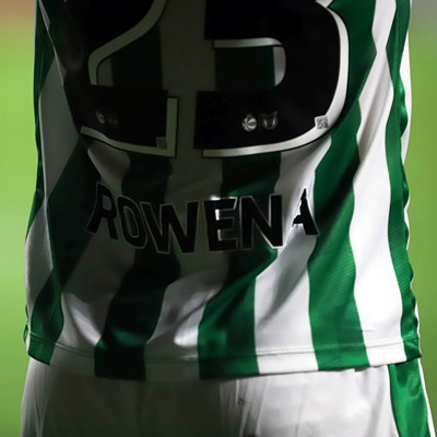 Agricultora Rowena foi homenageada na camisa do Juventude