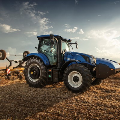 New Holland apresenta espaço de agricultura digital e trator biometano na Tecnoshow Comigo