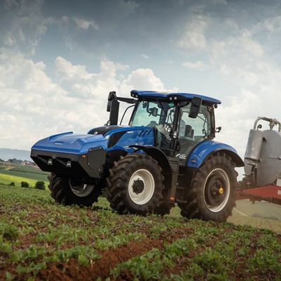 New Holland apresenta espaço de agricultura digital e trator biometano na Tecnoshow Comigo