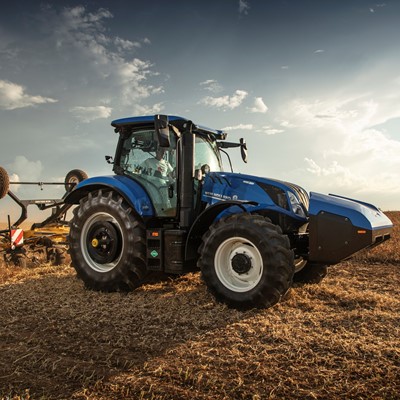 New Holland apresenta na Agrishow colheitadeira “inteligente” e espaço de agricultura digital